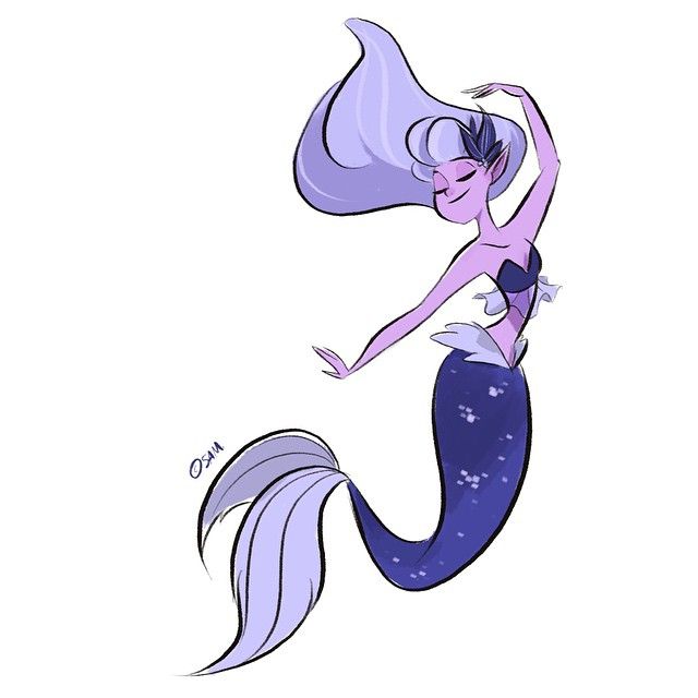 640x640 Mermaid Drawing - Mermaid Drawing Images