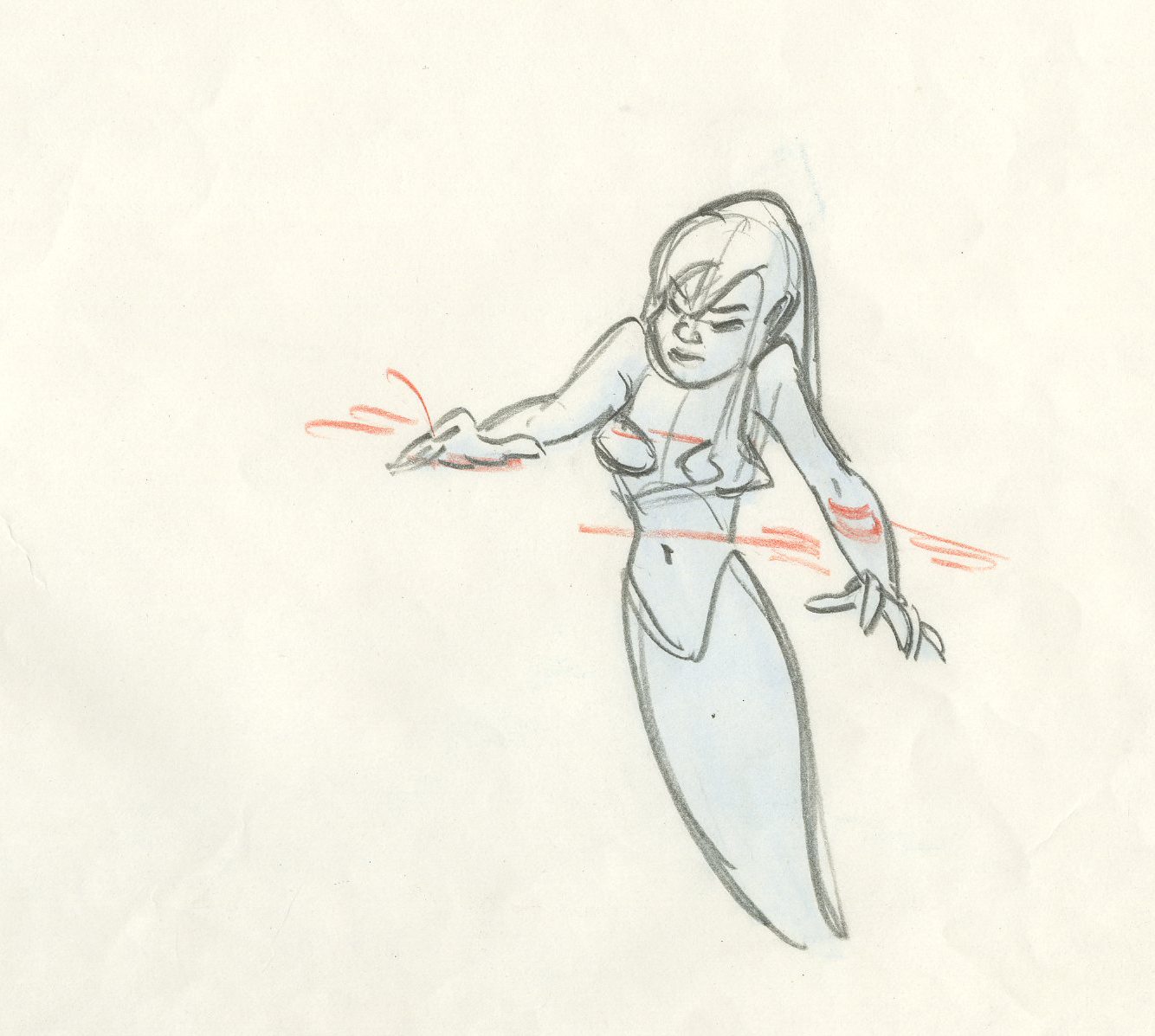 1334x1197 The Little Mermaid Production Drawing - Mermaid Drawing Images