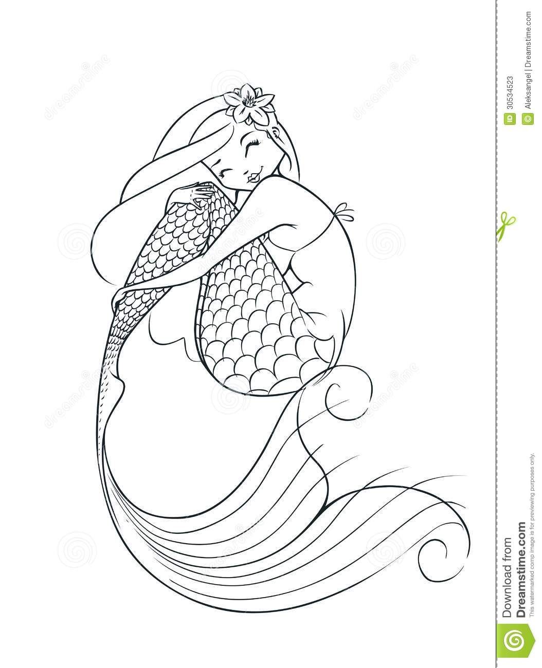 1054x1300 simple mermaid tattoos mermaid outline drawing mermaid fairy - Mermaid Drawing Outline