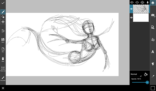 600x353 Step - Mermaid Drawing Outline