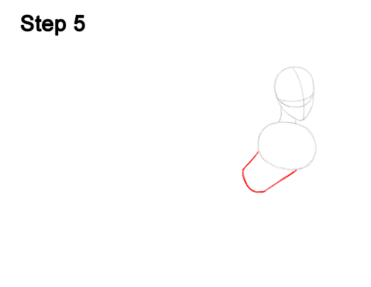 523x404 How To Draw Ariel From The Little Mermaid - Mermaid Drawing Step By Step