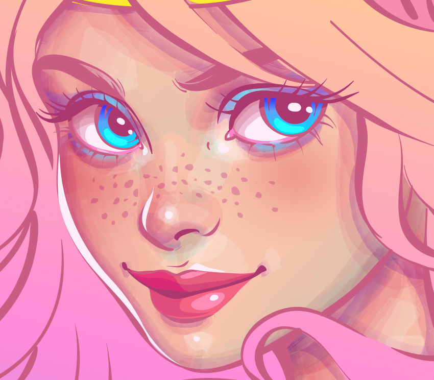 850x744 How To Create A Watercolor Mermaid Illustration In Adobe Illustrator - Mermaid Face Drawing