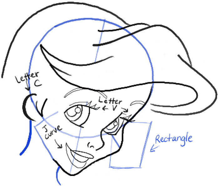 700x593 How To Draw Ariel From The Little Mermaid Step - Mermaid Face Drawing