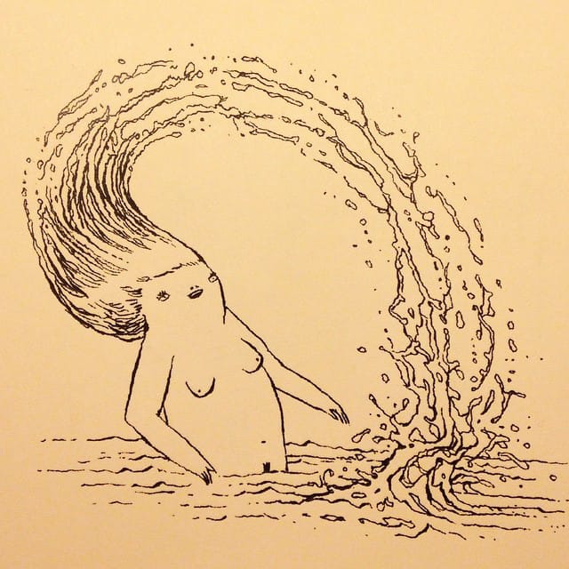 640x640 Alexwikoff Mermaid Hair Flip - Mermaid Hair Drawing
