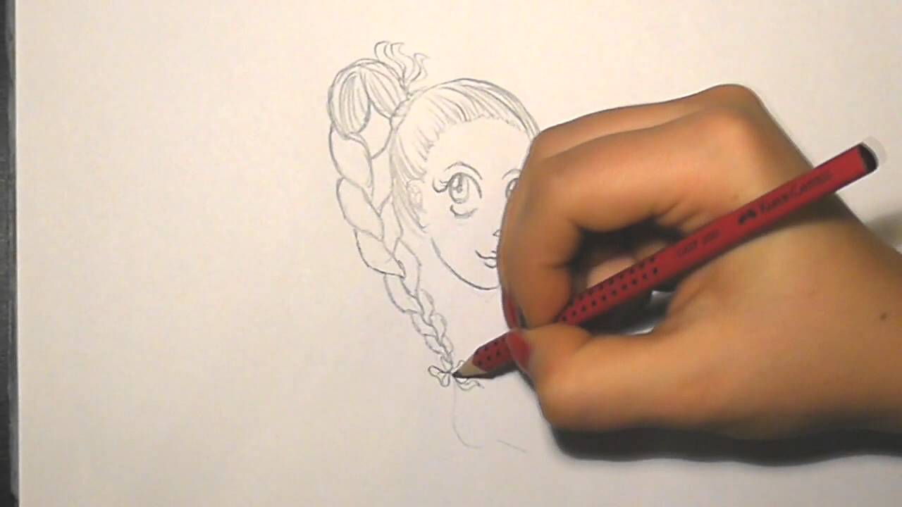 1280x720 How To Draw Mermaid Hair - Mermaid Hair Drawing