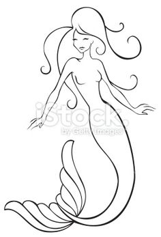 236x347 how to draw a mermaid drawing lesson painting fairy drawings - Mermaid Images For Drawing