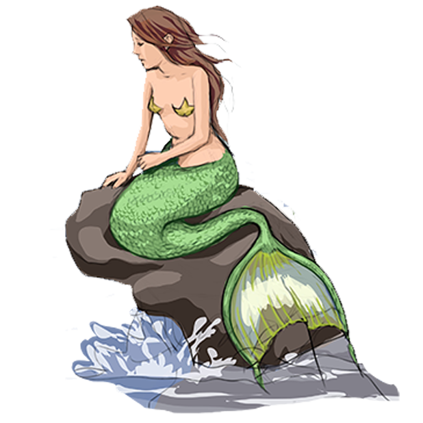 618x618 collection of free rock drawing mermaid download on ui ex - Mermaid On A Rock Drawing