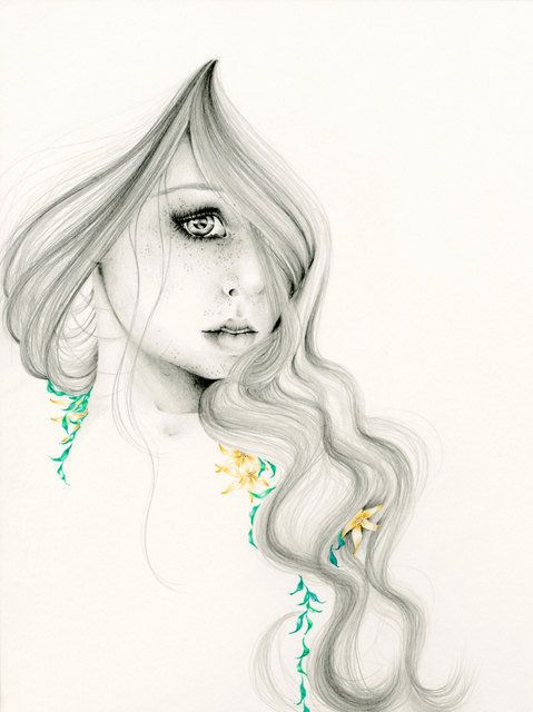 479x640 Beautiful Mermaid Pencil Drawings - Mermaid Pencil Drawings