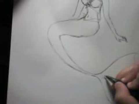 480x360 drawn mermaid rock drawing - Mermaid Sitting On A Rock Drawing