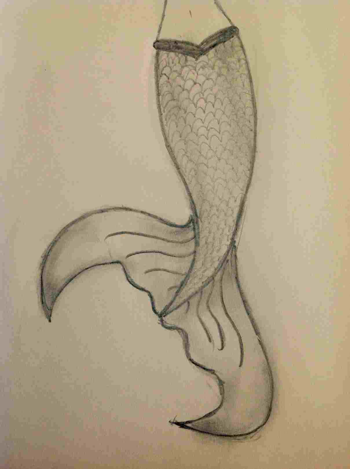 1209x1618 a simple mermaid tail drawing simple easy mermaid tail drawing - Mermaid Tail Drawing