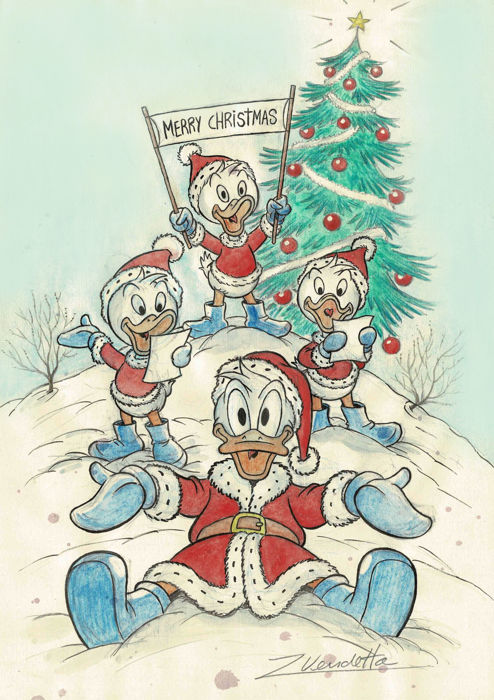 494x700 Vendetta, Z - Merry Christmas Drawing