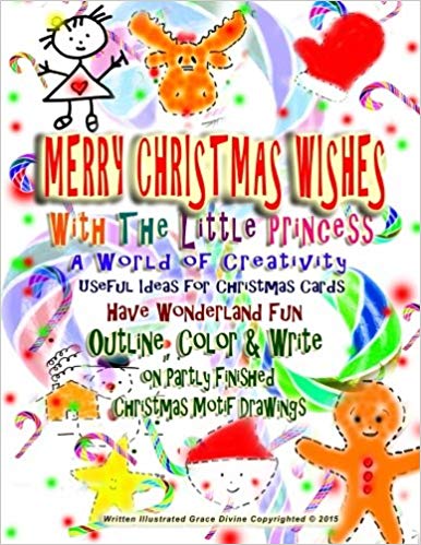 386x499 merry christmas wishes with the little princess - Merry Christmas Drawing Images