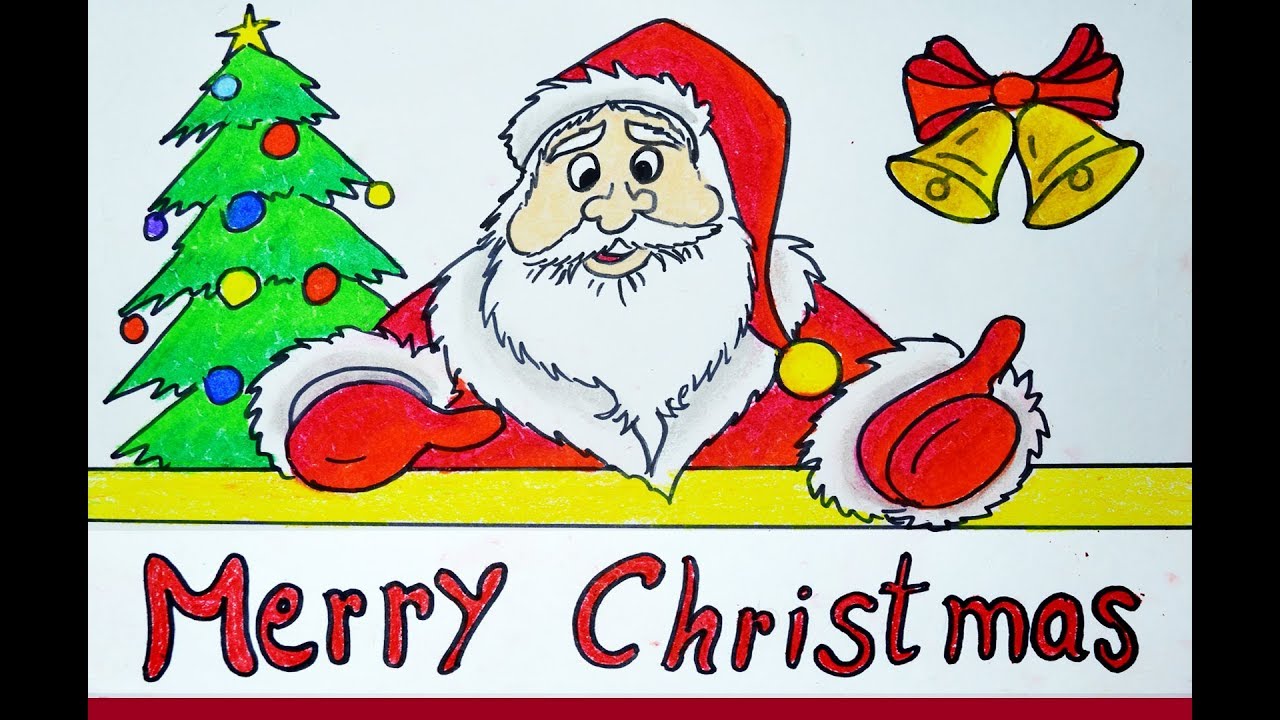 Merry Christmas Drawing Pictures At Paintingvalley Com Explore