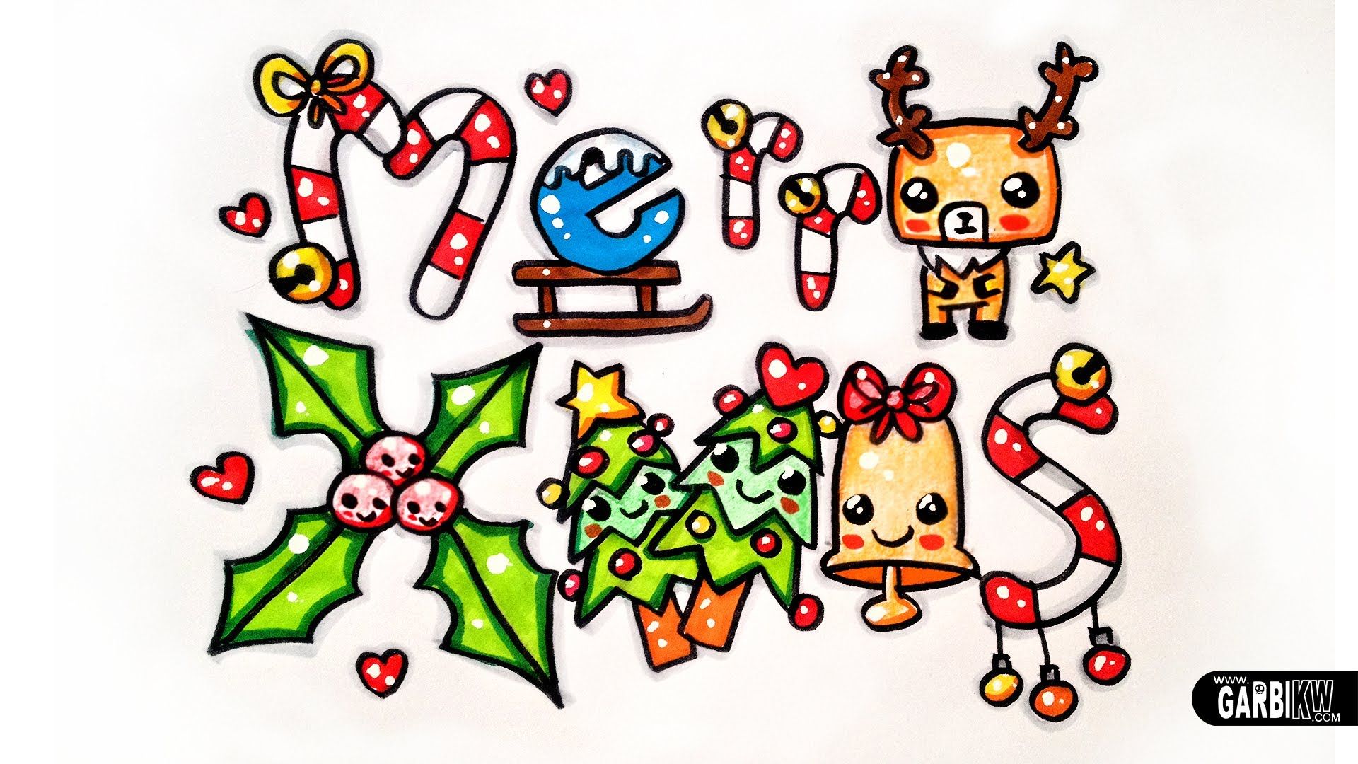 1920x1080 merry xmas - Merry Christmas Drawing Pictures