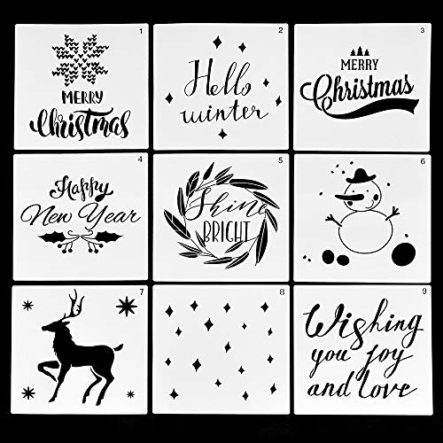 500x500 fy christmas stencils merry christmas,christmas tree,snowflakes - Merry Christmas Drawing Pictures