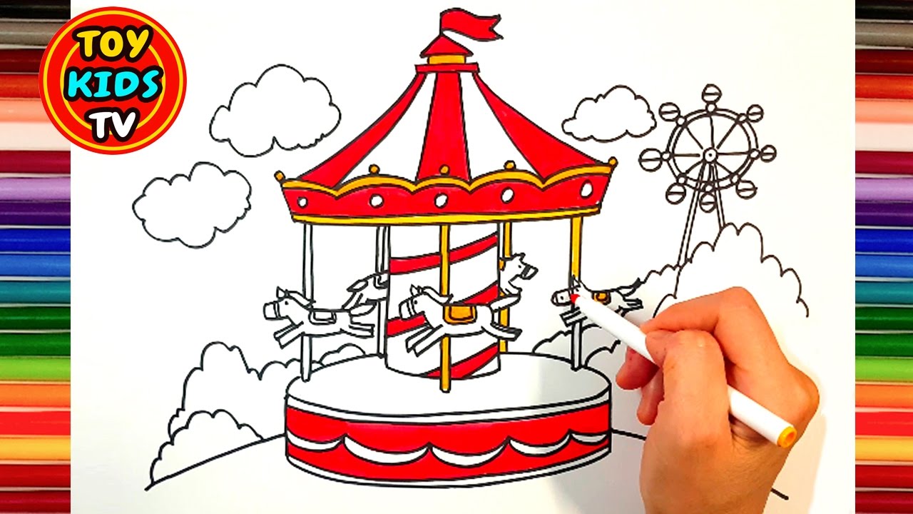 Merry Go Round Drawing at Explore collection of