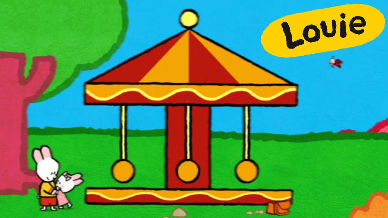 1280x720 Merry Go Round - Merry Go Round Drawing