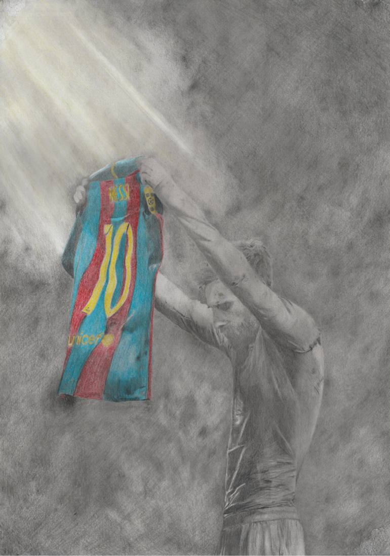 770x1097 lionel messi drawing - Messi Drawing