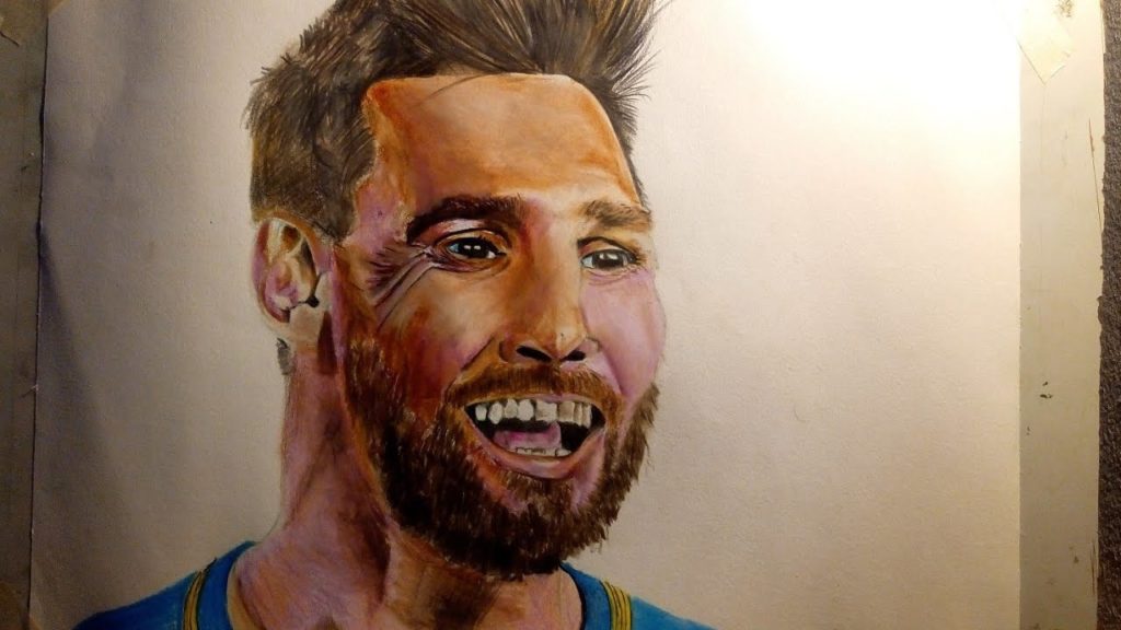 How To Draw Lionel Messi