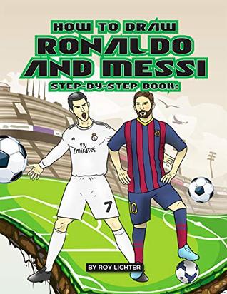 318x412 how to draw ronaldo and messi step - Messi Drawing Easy