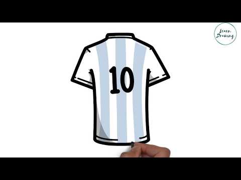 480x360 access youtube - Messi Drawing Easy