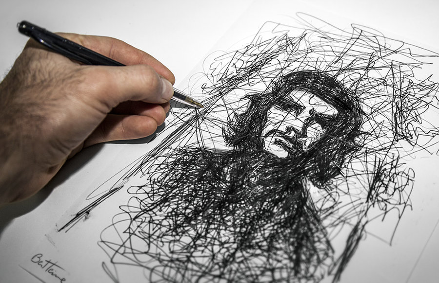 900x582 artist inspiration nathanielnero - Messy Drawing