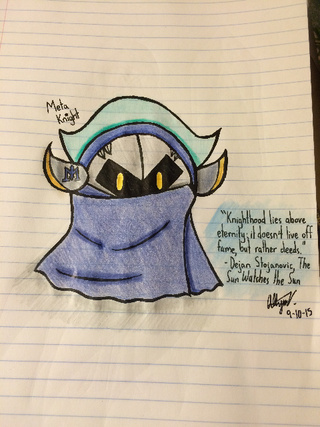 Meta Knight Drawing