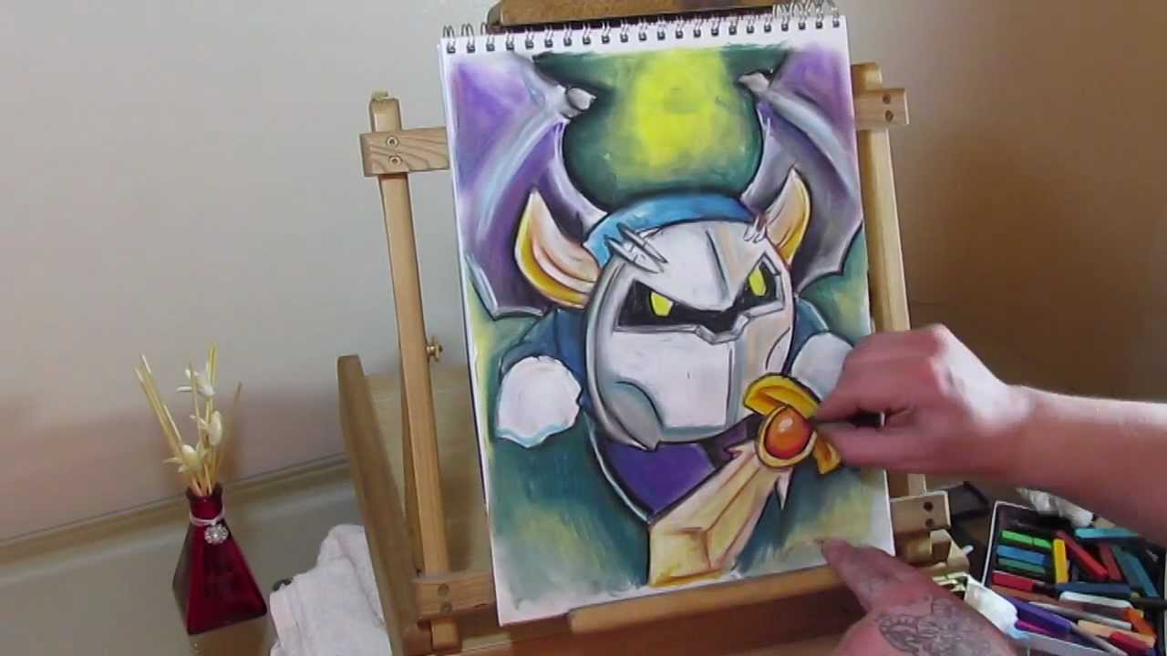 1280x720 how to draw meta knight, kirby - Meta Knight Drawing