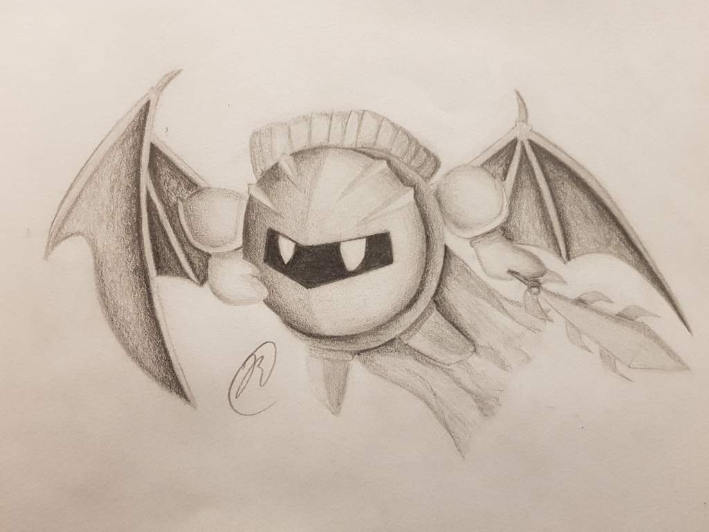 1024x768 meta knight drawing kirby amino - Meta Knight Drawing
