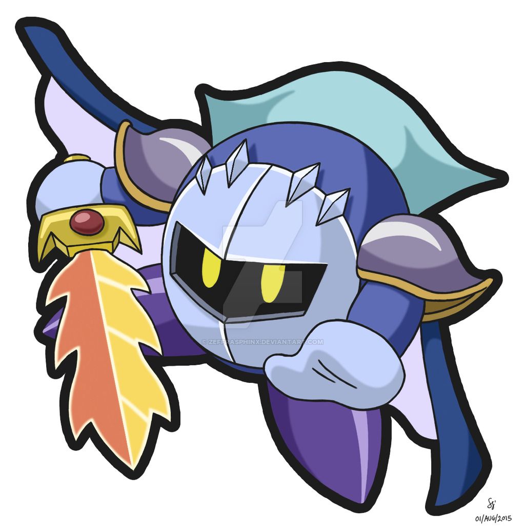 1024x1033 meta knight magnet - Meta Knight Drawing