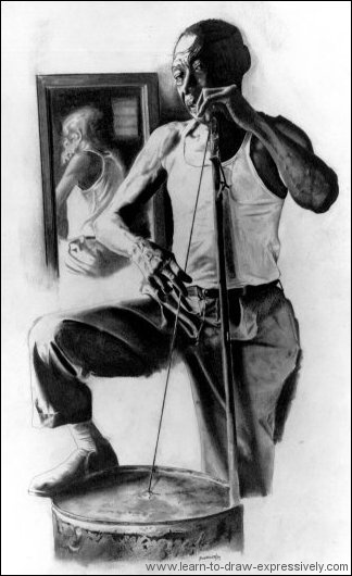 324x530 drawing metal textures - Metal Drawings