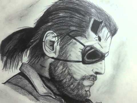 480x360 drawing big boss metal gear solid v the phantom pain - Metal Gear Solid Drawing