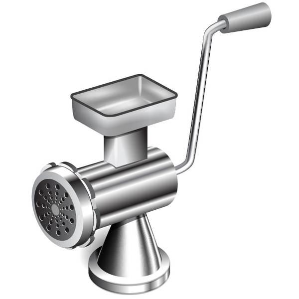 600x600 Learn How To Draw Metallic Style Gradients To Create A Mincing Machine - Metallic Drawing