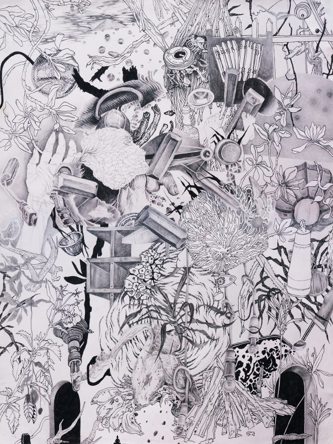 670x894 Metaphysical Mermaid - Metaphysical Drawing