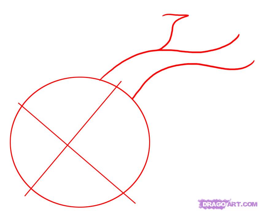 844x688 How To Draw A Meteor, Step - Meteor Drawing