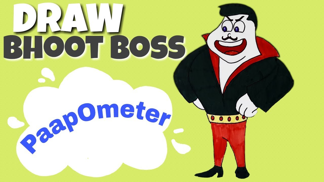 1280x720 paap o meter bhoot boss drawing - Meter Drawing