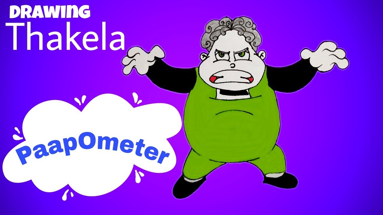 1280x720 paap o meter angry thakela drawing - Meter Drawing