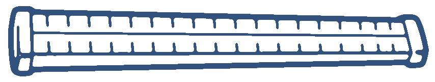 854x161 meter stick clipart - Meter Stick Drawing