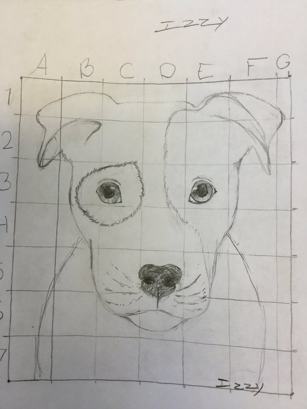 600x800 Grid Method Drawing - Method Drawing