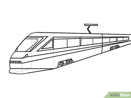 460x345 ways to draw a train - Metro Drawing