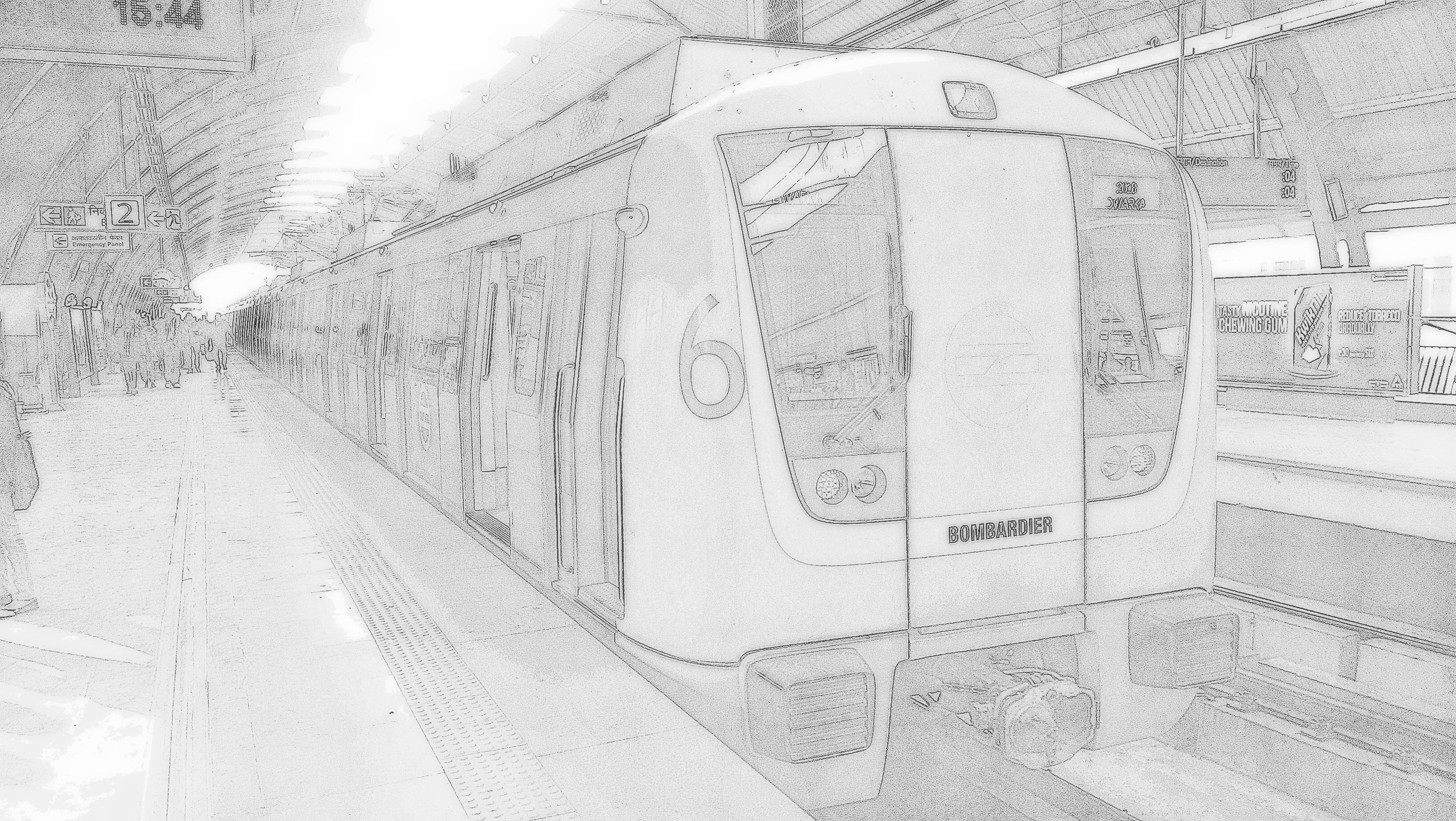 Metro Drawing at PaintingValley.com | Explore collection of Metro Drawing