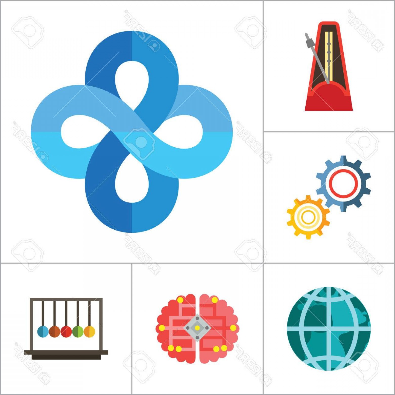 1560x1560 photostock vector mathematics icon set gear wheel drawing - Metronome Drawing