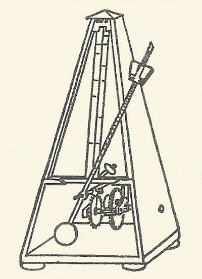 400x553 metronome - Metronome Drawing