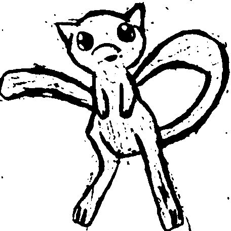 456x456 pixilart - Mew Drawing