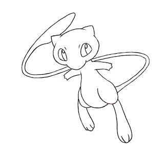 320x291 how to draw mew drawings drawings, art, learn to draw - Mew Drawing