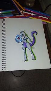 169x300 Pokemon Mewtwo Drawing - Mewtwo Drawing