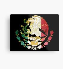 210x230 mexican flag drawing metal prints redbubble - Mexican Flag Drawing
