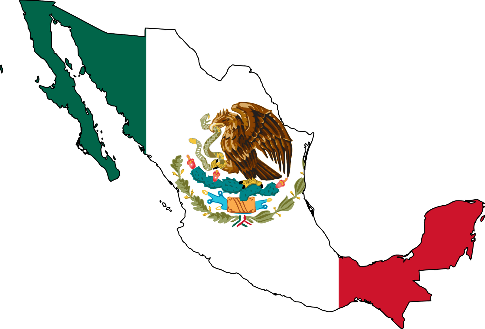 1600x1088 suddenly drawings of the mexican flag how to d - Mexican Flag Drawing