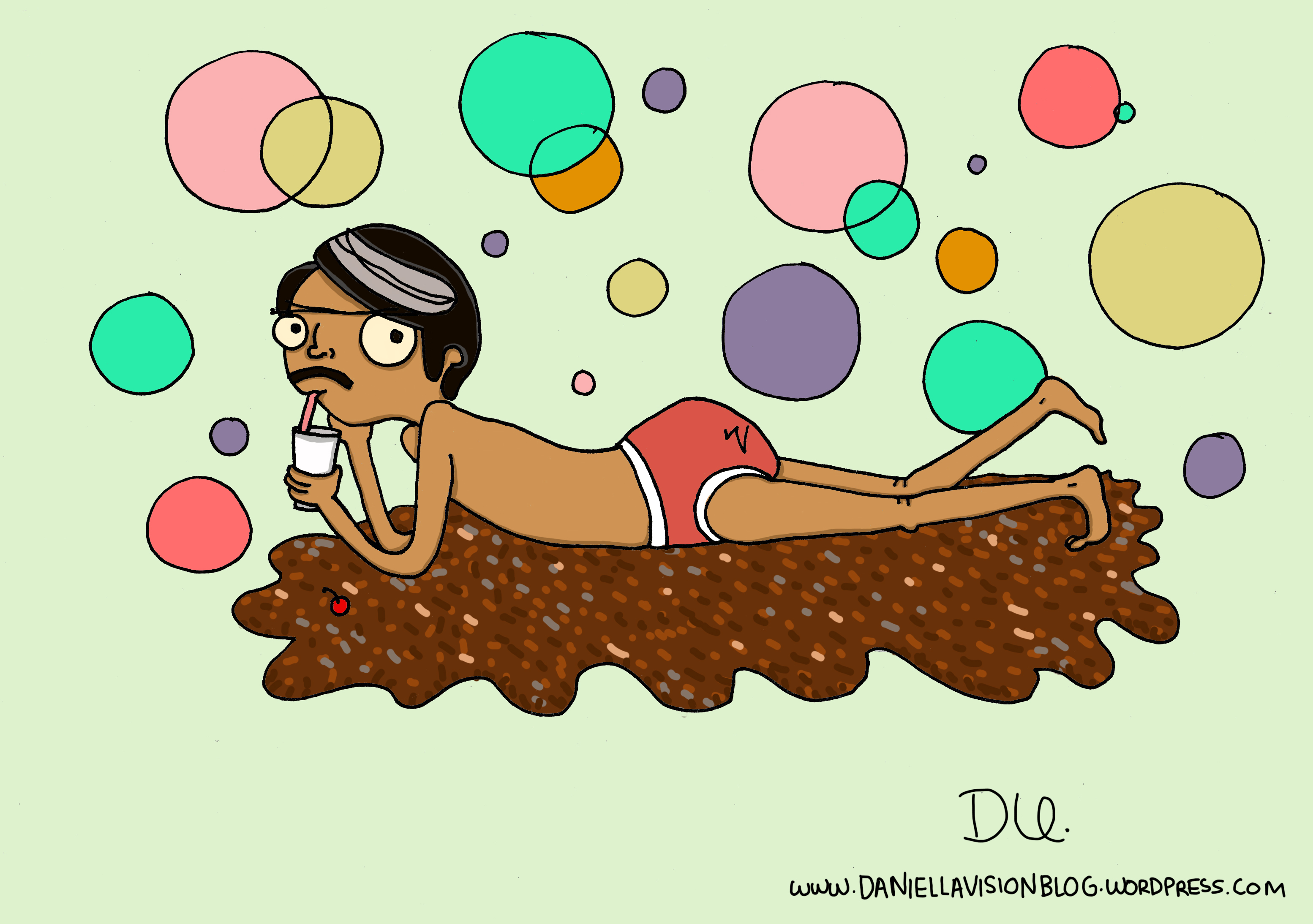 3108x2188 jose with milkshake drawings and candy - Mexican Food Drawings