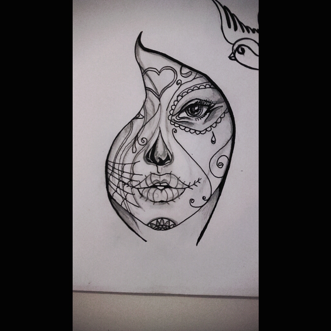 1080x1080 Vink - Mexican Girl Drawing